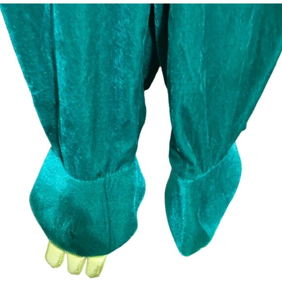 Toddler Dragon Costume With Orange Wings & Green Belly No Mask 4T - Picture 5 of 9